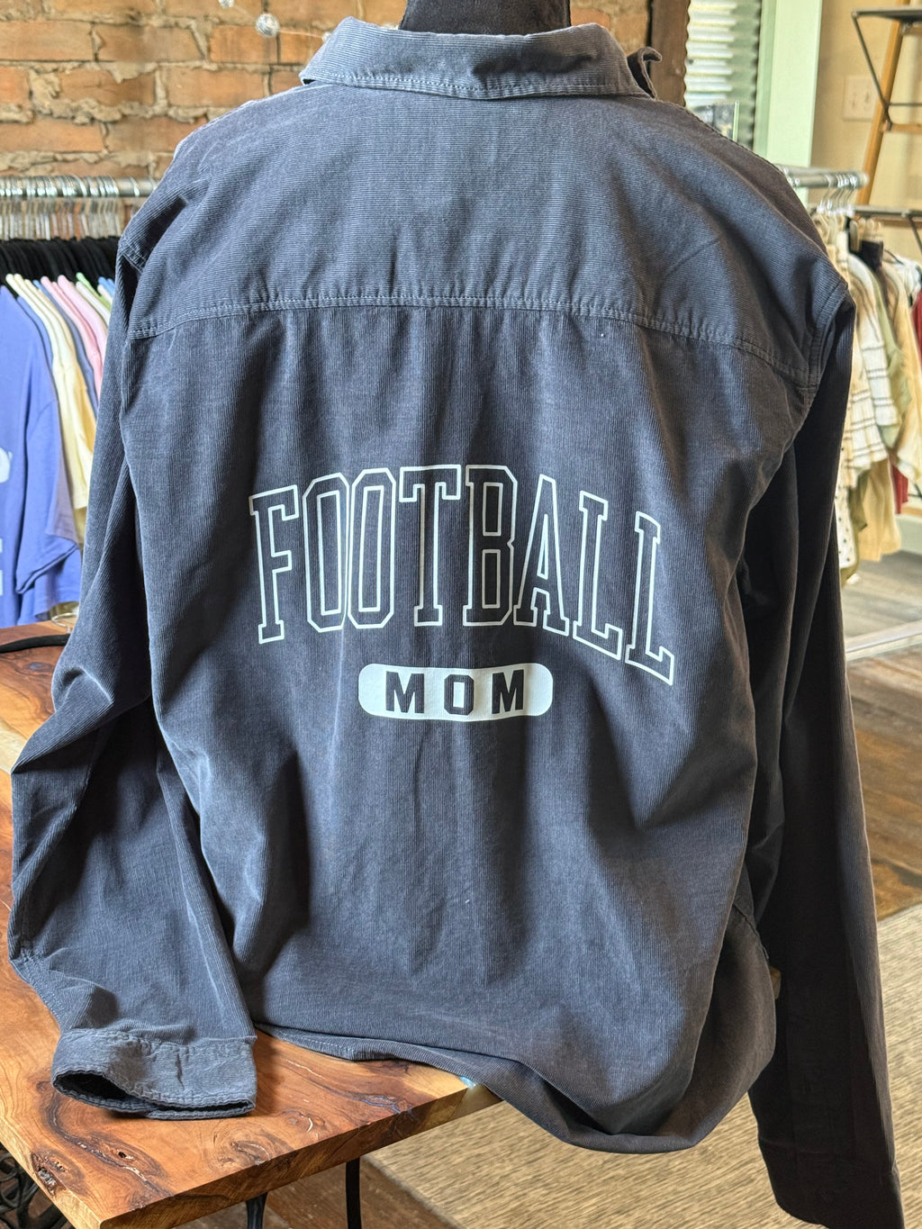 Football Mom Flannel