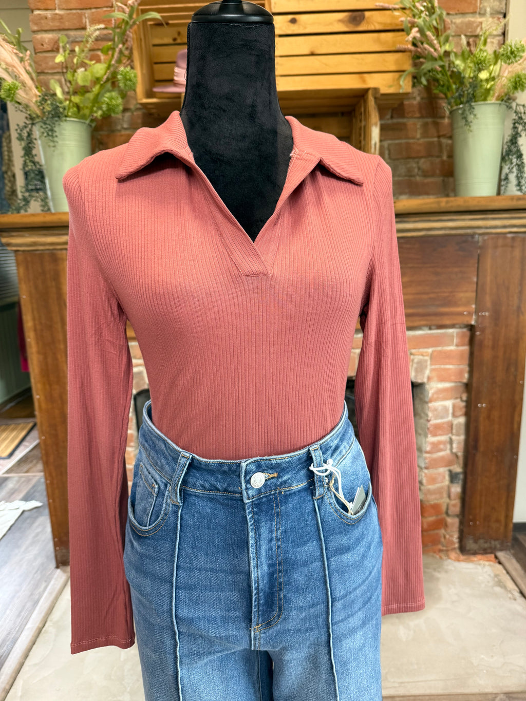 Classic Collar Bodysuit