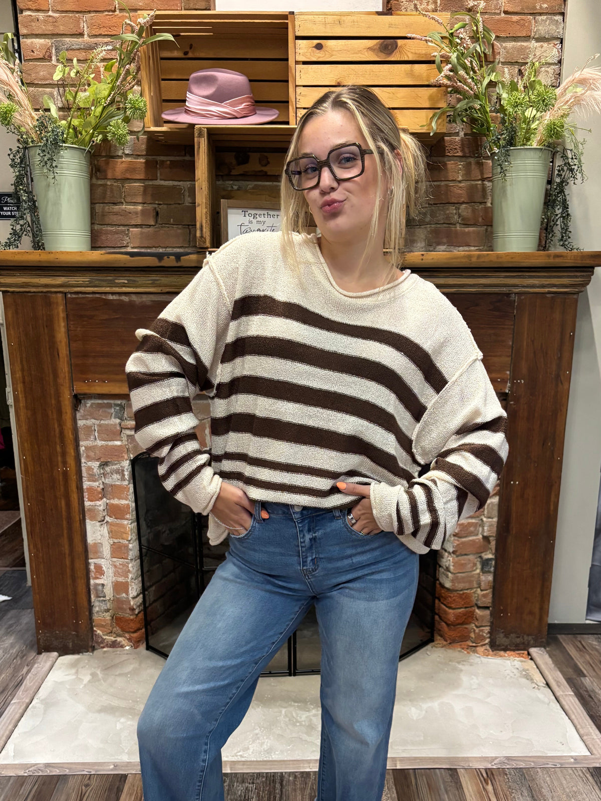 Cocoa Drift Sweater