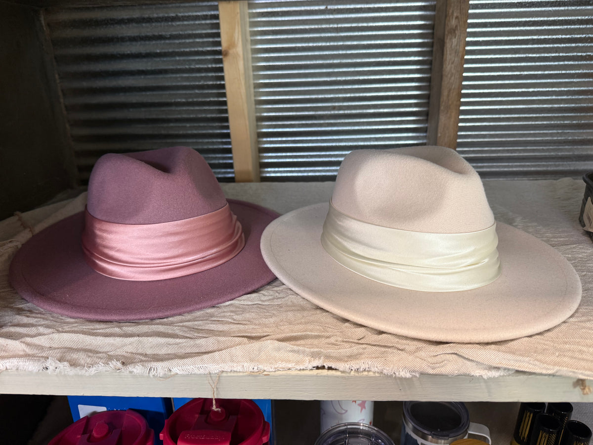Outlaw Rose Wide Brim Hat