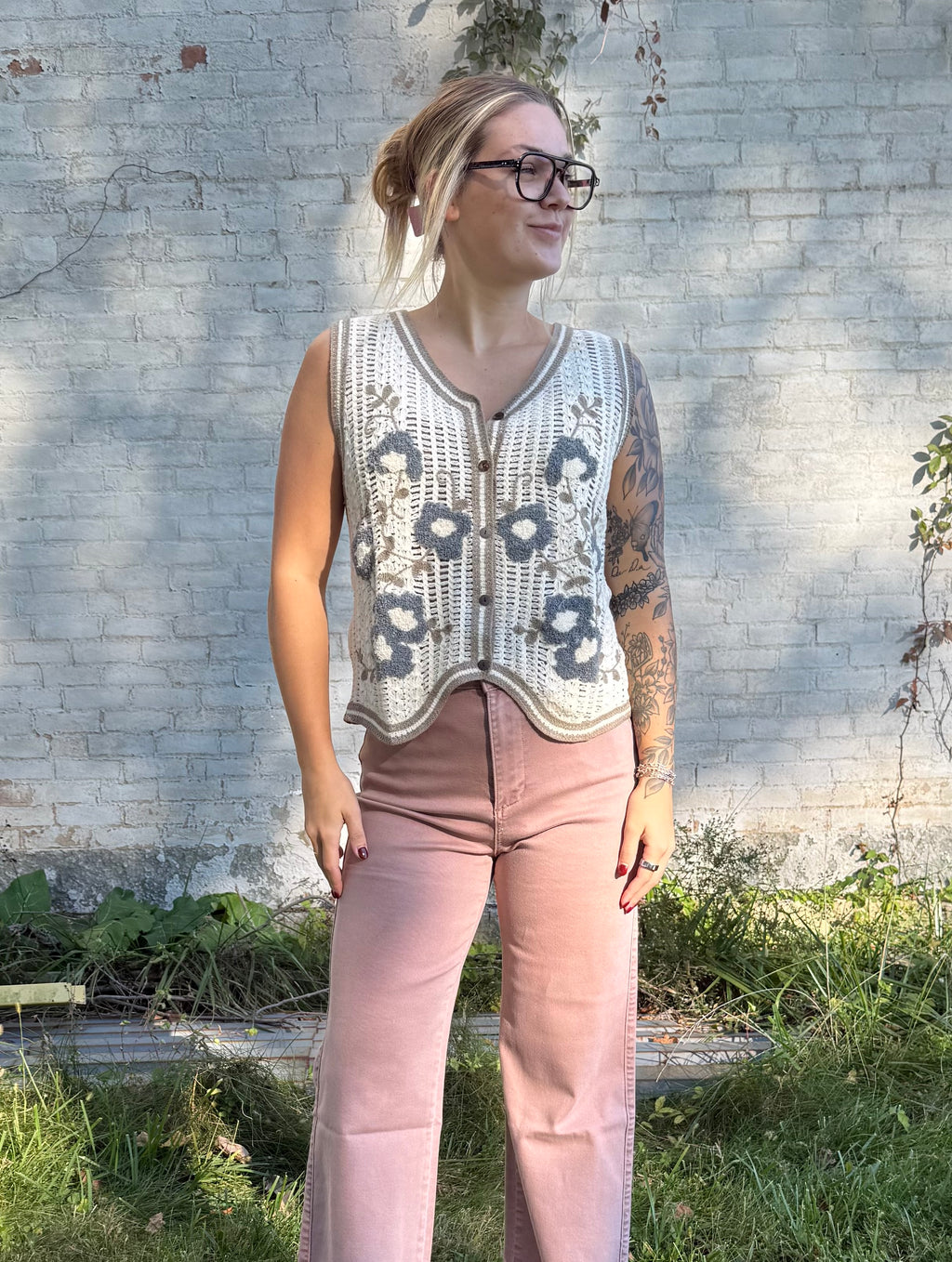 Wildflower West Sweater Vest