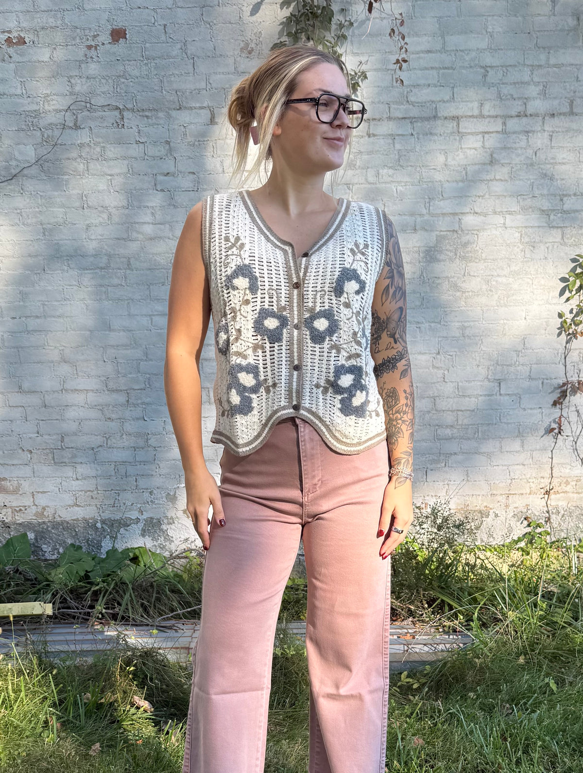 Wildflower West Sweater Vest