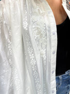 Ivory Trails Button Up