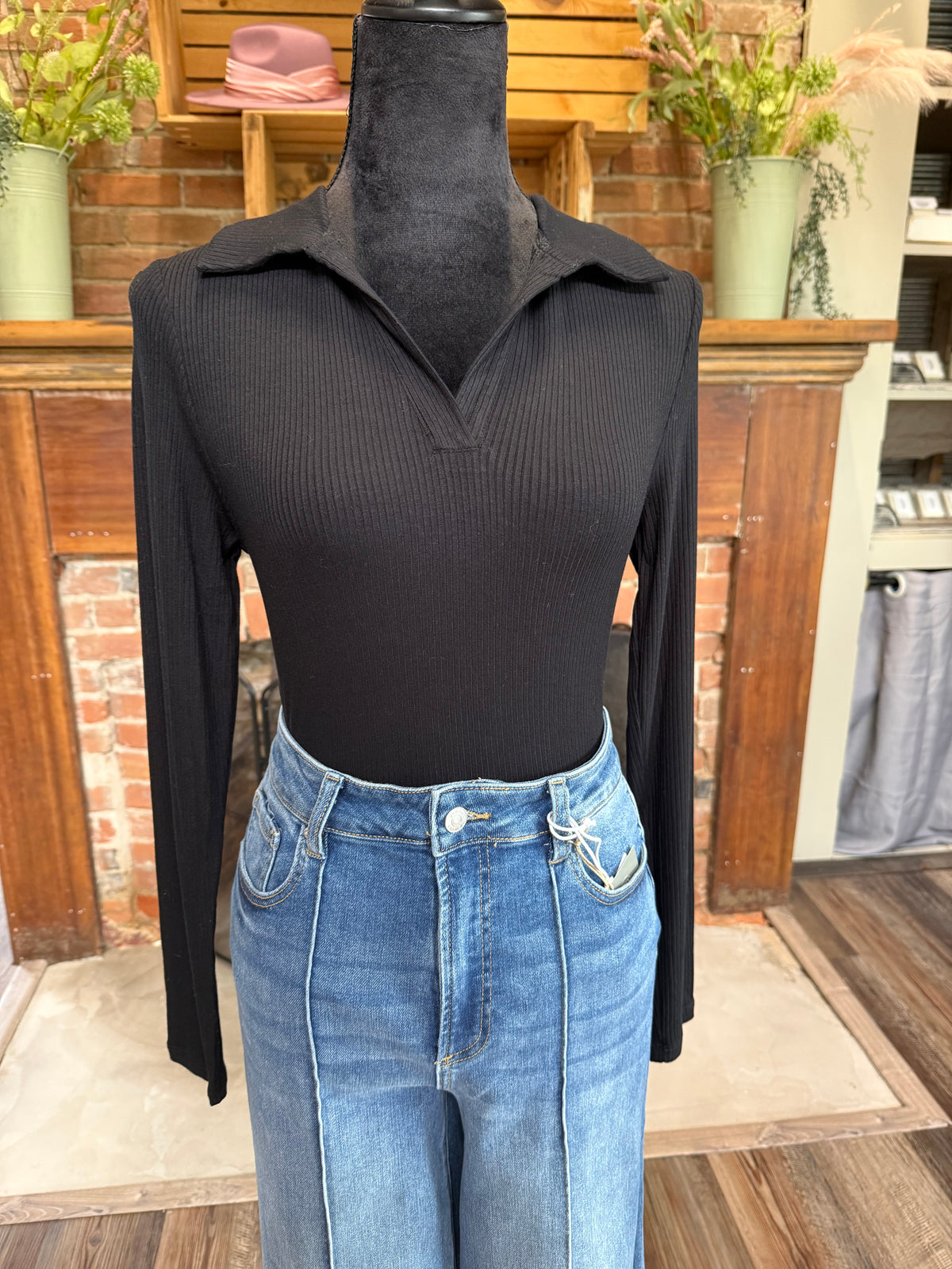 Classic Collar Bodysuit