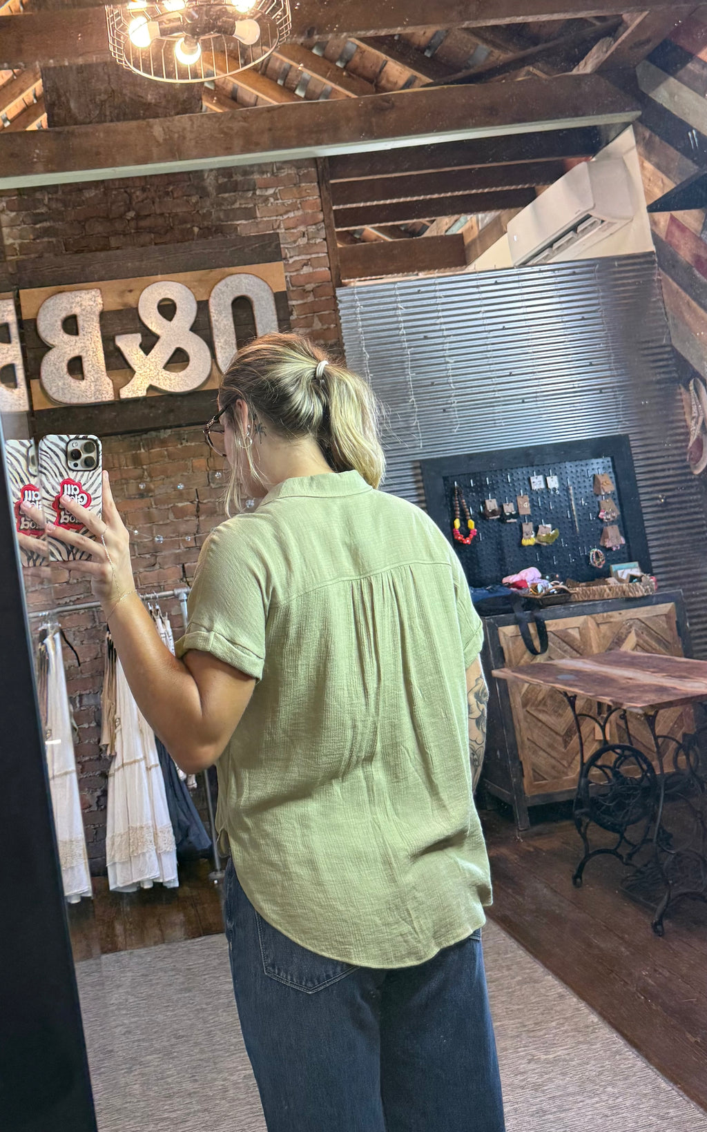 The Sweetgrass Blouse