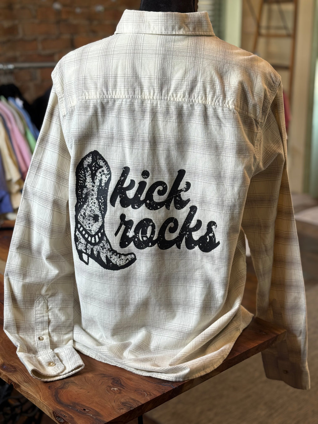 Kick Rocks Flannel