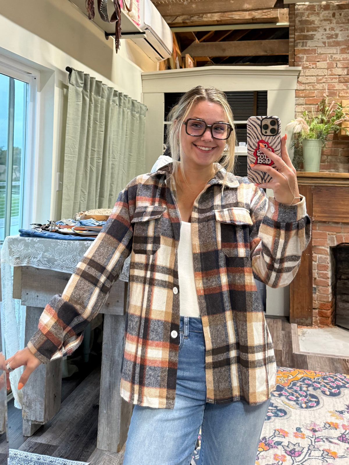 Cabin Cozy Shacket