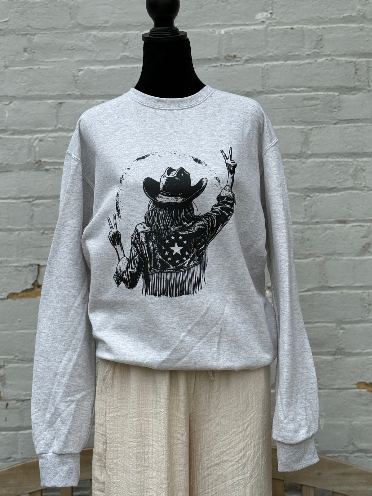Cowgirl Crewneck Sweatshirt