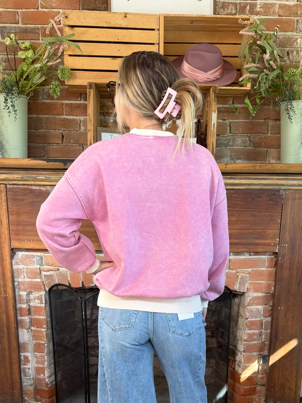 Backroad Bloom Crewneck