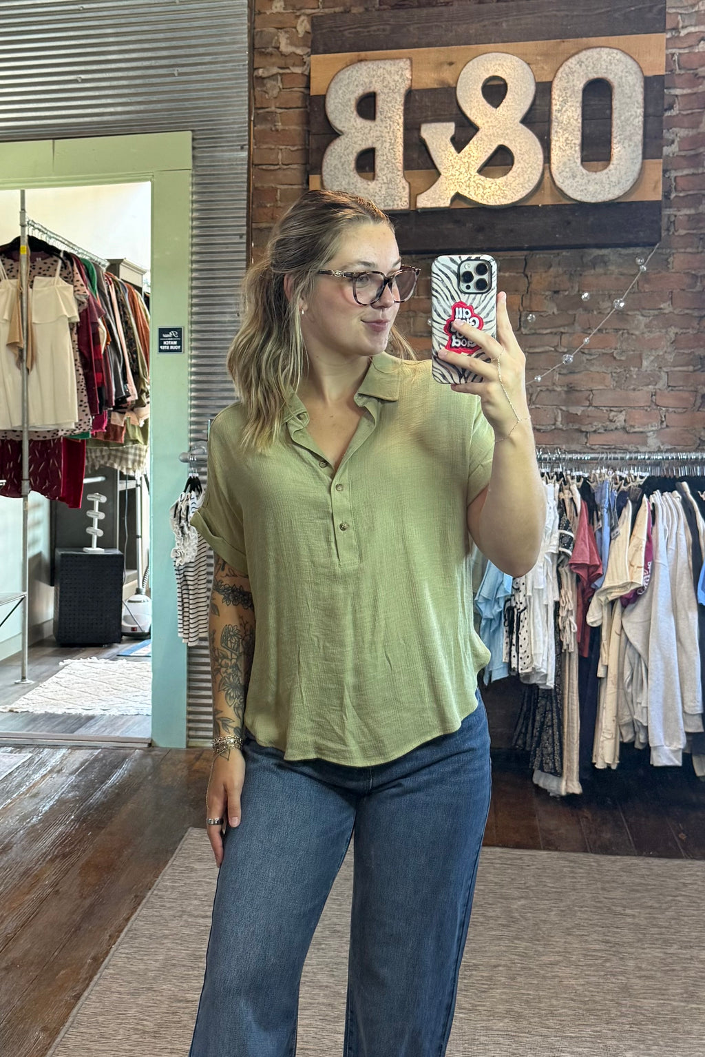The Sweetgrass Blouse