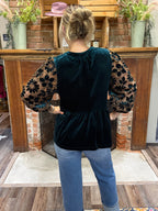 Velvet Bloom Top