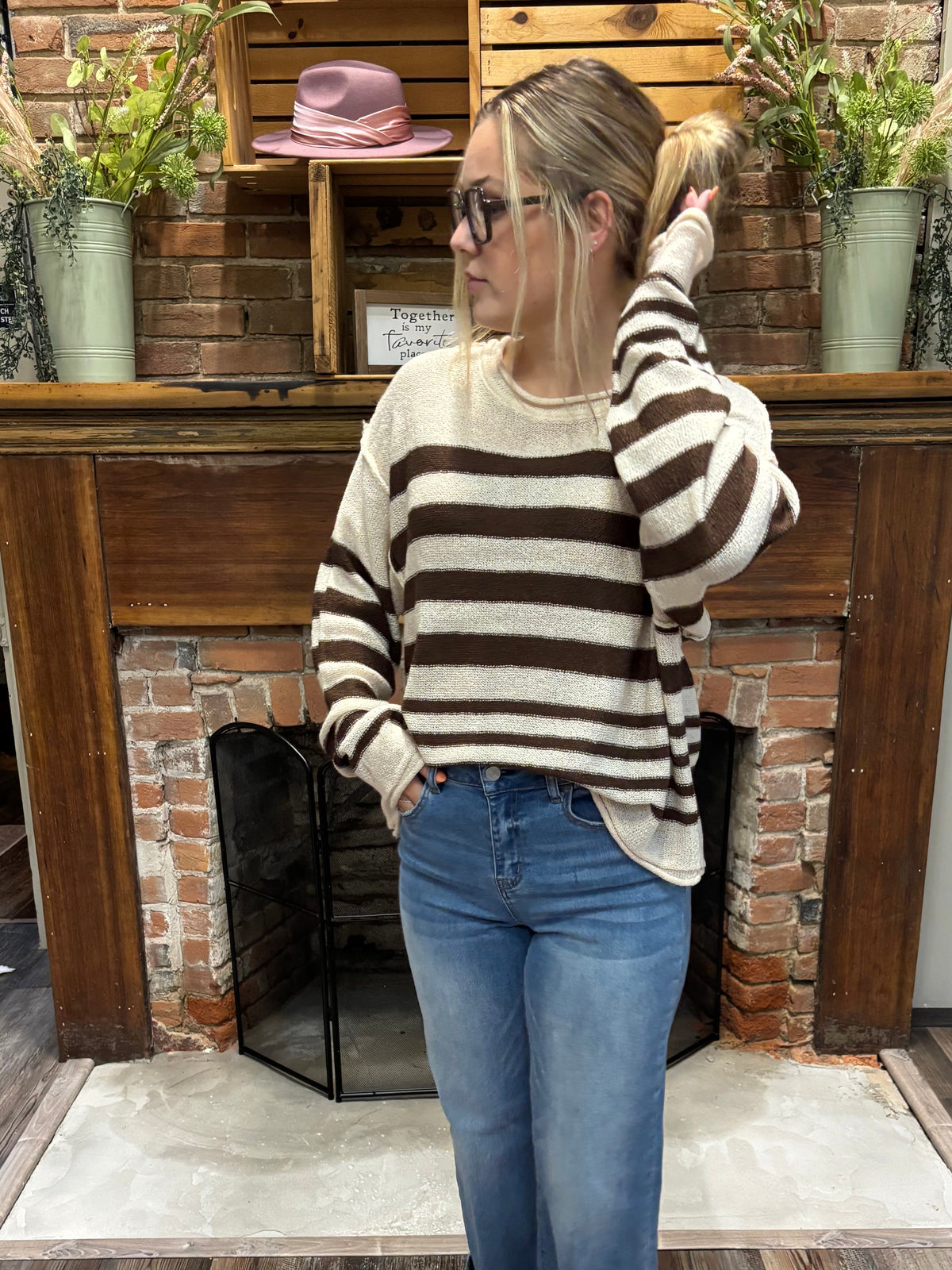 Cocoa Drift Sweater